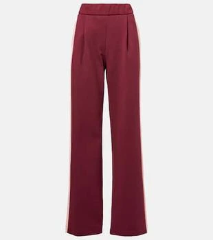 Dries Van Noten | High-rise cotton-blend wide-leg pants