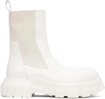 Rick Owens | Off-White Concordians Beatle Bozo Tractor Chelsea Boots
