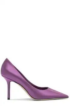 Jimmy Choo | Jimmy Choo Love 85 Pointed-Toe Slip-On Pumps