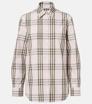 Burberry | Burberry Check cotton poplin shirt
