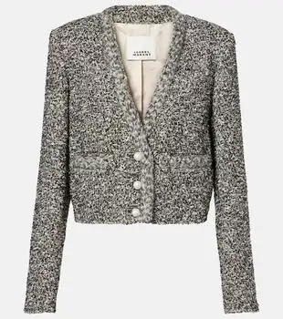 Isabel Marant | Gwendoline cropped tweed blazer