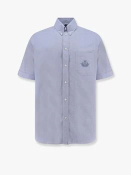 Fendi | Oxford shirt with fendi crest embroidery