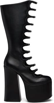 Black 'The Kiki Knee-High' Boots