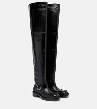 Yves Saint Laurent | Joe leather over-the-knee boots