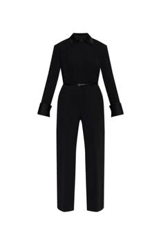Gucci | Gucci Drop Shoulder Belted Waist Jumpsuit