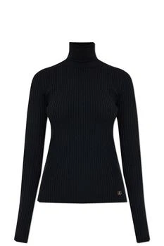 Dolce & Gabbana | Dolce & Gabbana DG Logo Plaque Turtleneck Sweater