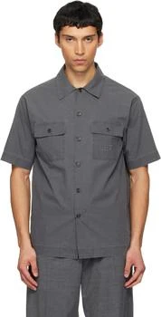 MM6 | Gray Cotton Shirt