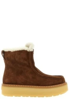 Prada | Prada Round-Toe Ankle Boots