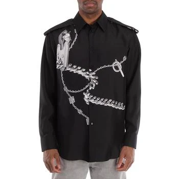 Burberry | Knight Hardware Print Silk Shirt