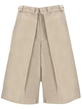 Givenchy | Givenchy Raw Bottom Chino Bermuda Shorts