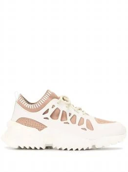 Salvatore Ferragamo | Women
s Raintop Low-Top Sneakers In Pink-White
