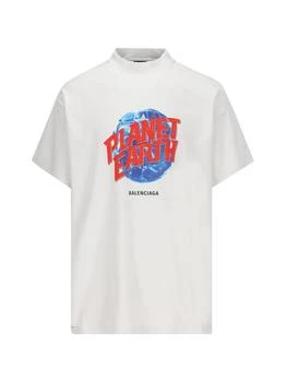 Balenciaga | Balenciaga Planet Earth Oversized T-Shirt