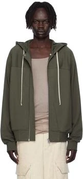Rick Owens | Khaki Concordians Windbreaker Hoodie