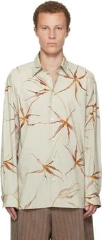 Dries Van Noten | Beige Loose Cotton Shirt