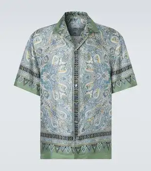 ETRO | Paisley silk twill shirt