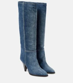 Isabel Marant | Ririo denim knee-high boots