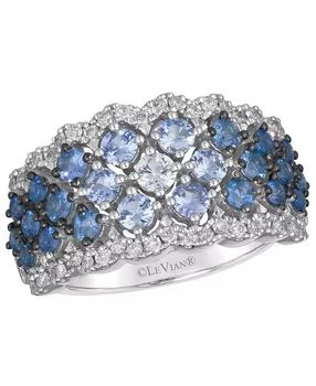 Le Vian | Sapphire Ombre (1.21 ct. t.w.), White Sapphire (.10 ct. t.w.) and Vanilla Diamond Ring (.36 ct. t.w.) in 14k Vanilla Gold