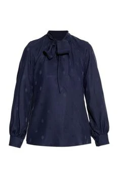 ETRO | Etro Tie Detailed Fluid Blouse