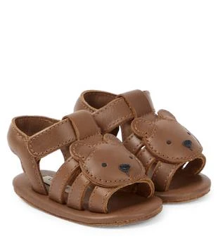 Baby Diedan Bear leather sandals