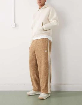 adidas Originals Boucle Firebird track pants in brown