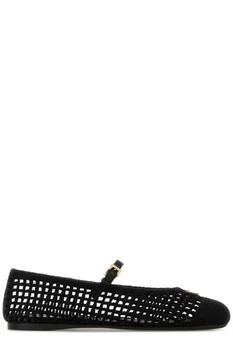 Prada | Prada Triangle-Logo Mesh Ballerinas