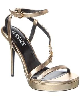 Versace | Medusa Leather Platform Sandal