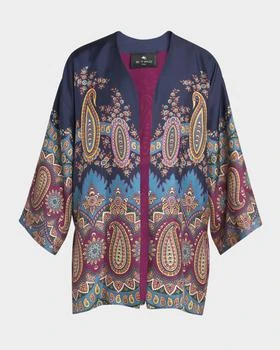 ETRO | Midnight Dream Silk Jacket