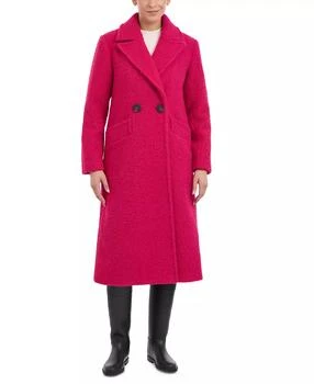 Women
s Double-Breasted Bouclé Walker Coat