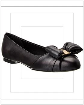 Salvatore Ferragamo | Ferragamo Varina Leather Flat