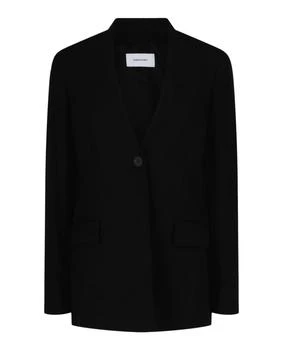 Salvatore Ferragamo Single-Breasted Wool Blazer