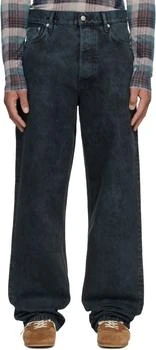 Dries Van Noten | Navy Loose-Fit Jeans