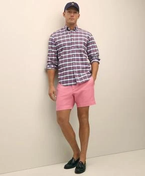 7" Linen Cotton Shorts