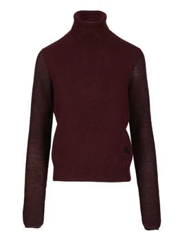 Burberry | Burberry EKD Motif Turtleneck Jumper