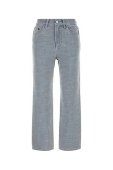 Fendi | Fendi Logo Detailed Straight-Leg Jeans