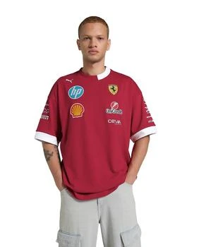 Puma PUMA Scuderia Ferrari F1 2025 Driver
s Oversized Tshirt