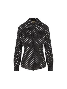 Valentino | Valentino Polka Dot Printed Button-Up Shirt
