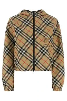 Burberry | Burberry EKD Checked Hooded Reversible Jacket