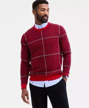 Club Room Men's Pattern Merino Sweater, Macy's Exclusive