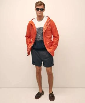 Rubberized Hooded Raincoat