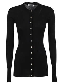 Jil Sander | Jil Sander Buttoned Long-Sleeved Cardigan