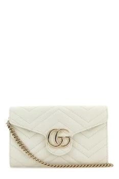 Gucci | Gucci Logo Plaque Quilted Clutch Bag