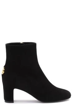 Dolce 
Gabbana | Dolce 
Gabbana Logo Plaque Ankle Boots