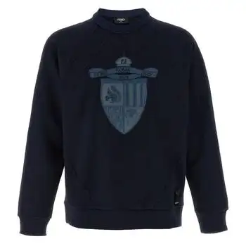 Fendi | Fendi Men's Crest Print Sweatshrt, Size Small