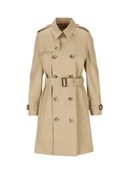 Burberry | Burberry Kids Garbadine Belted Trench Coat
