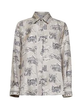 Max Mara | Max Mara Mxmfado Pattern-Printed Shirt