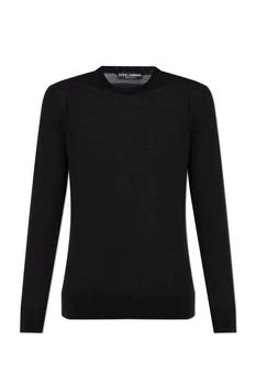 Dolce & Gabbana | Dolce & Gabbana Logo Embroidered Crewneck Pullover
