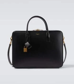 Yves Saint Laurent | Leather briefcase
