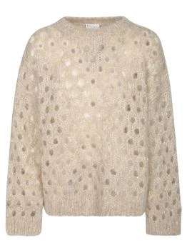 Brunello Cucinelli | Brunello Cucinelli Crewneck Open-Knit Jumper
