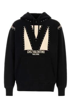Valentino | Valentino Drawstring Long-Sleeved Hoodie