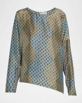 Dries Van Noten | Caias Printed Silk Blouse